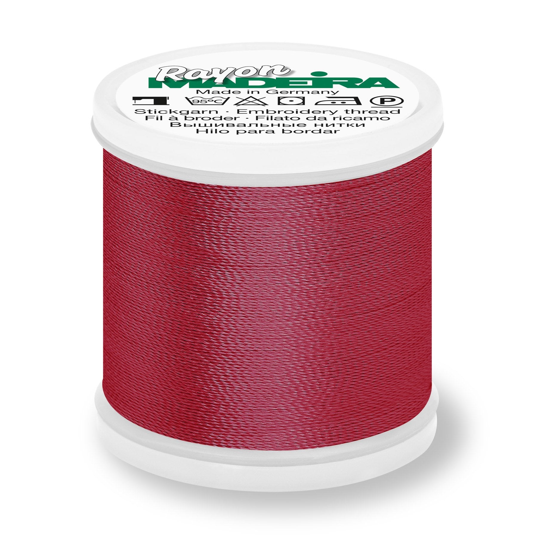Madeira Rayon 40 Embroidery Thread 200m #1381 Rasberry from Jaycotts Sewing Supplies