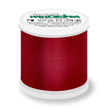 Madeira Rayon 40 Embroidery Thread 200m #1385 Deep Burgundy from Jaycotts Sewing Supplies