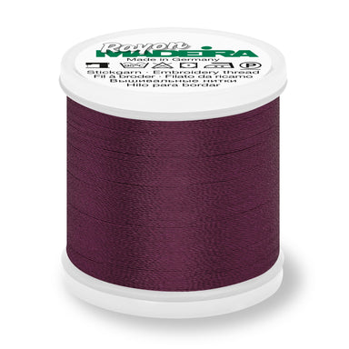 Madeira Rayon 40 Embroidery Thread 200m #1386 Black Cherry from Jaycotts Sewing Supplies