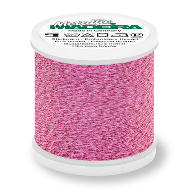 Madeira Textured Metallic Embroidery Thread, 200m Pink from Jaycotts Sewing Supplies