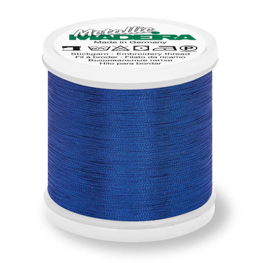 Madeira Smooth Metallic Embroidery Thread, 200m Sapphire 338 from Jaycotts Sewing Supplies