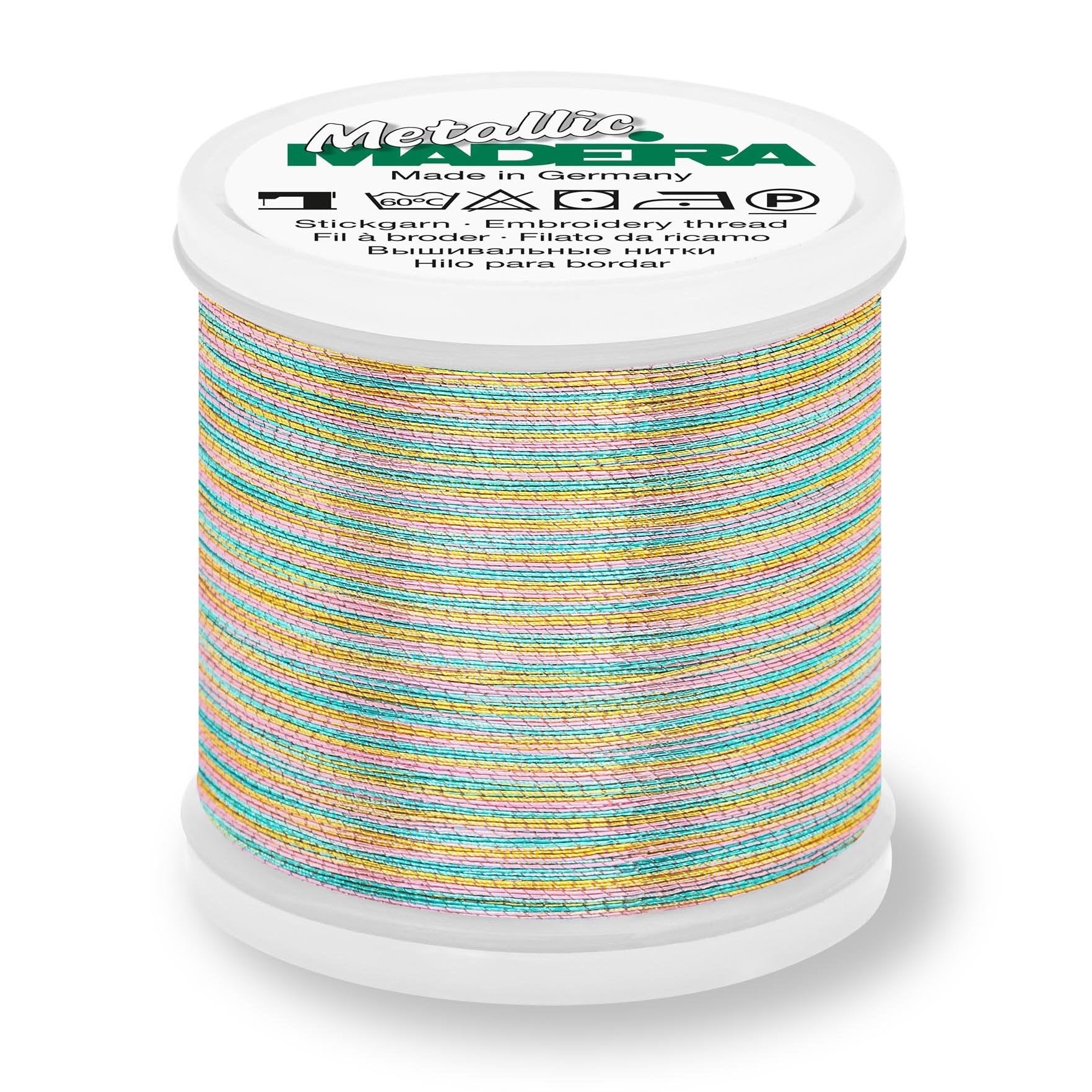 Madeira Smooth Metallic Embroidery Thread, 200m Astro 4 from Jaycotts Sewing Supplies