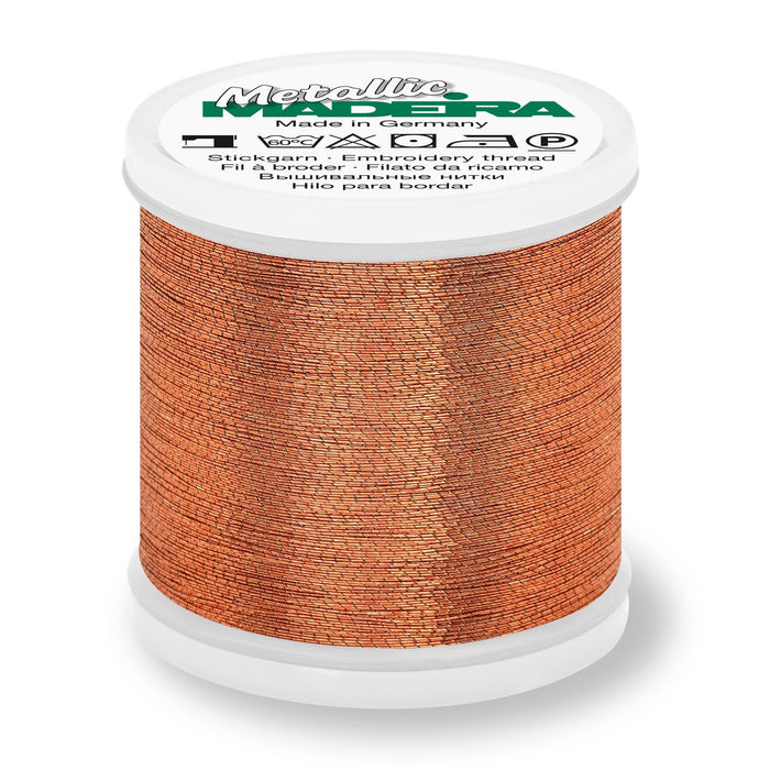 Jean Thread Copper Madeira Smooth Metallic Embroidery Thread | Copper — jaycotts.co.uk ...