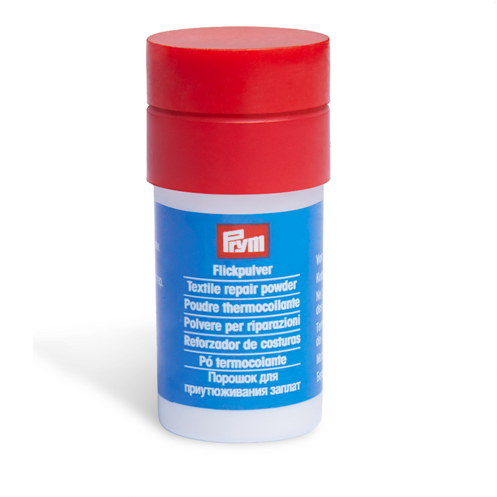 Prym TEXTILE REPAIR POWDER from Jaycotts Sewing Supplies