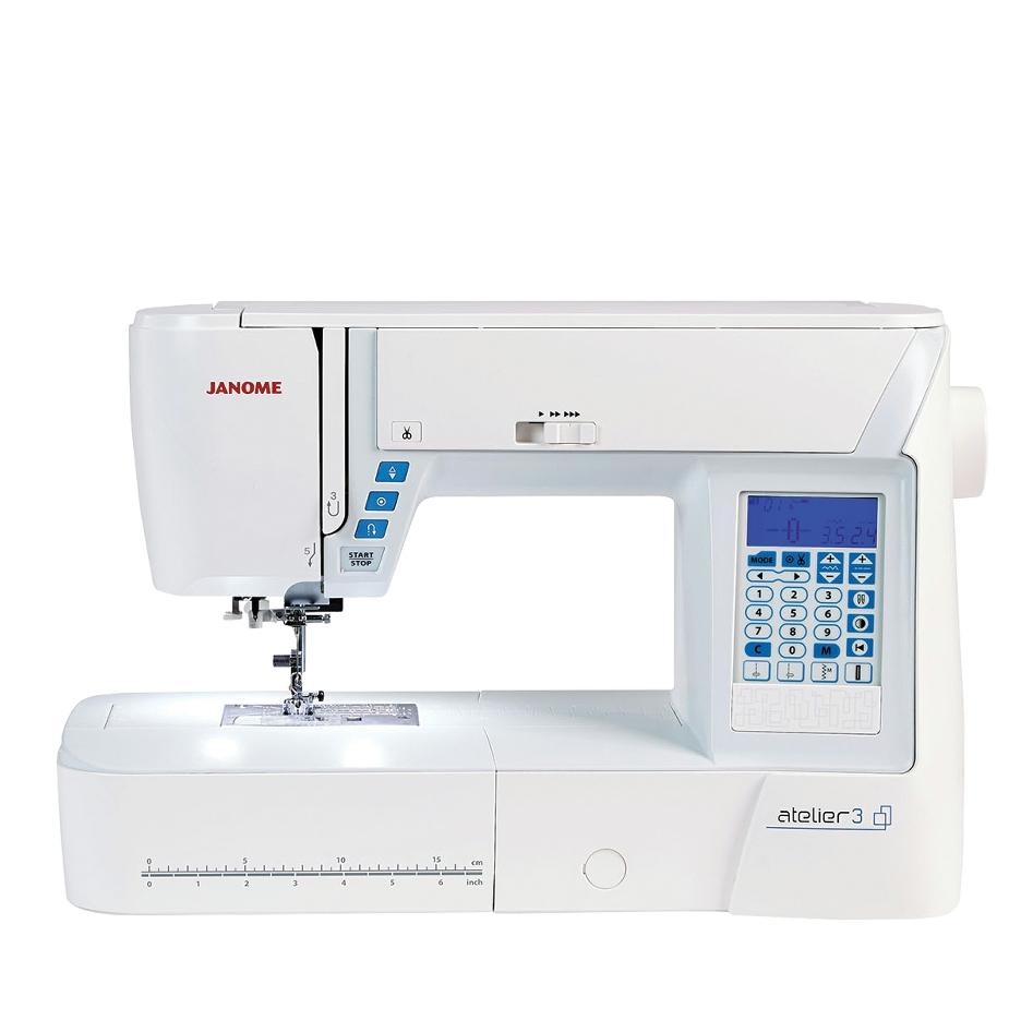 Janome Atelier 3 sewing machine Save £70 from Jaycotts Sewing Supplies