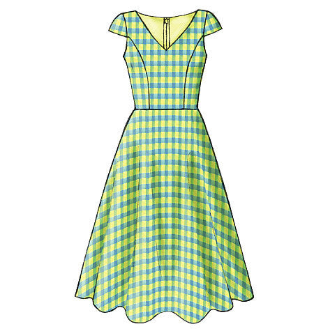 B4443 Misses' Petite Dress | Easy from Jaycotts Sewing Supplies