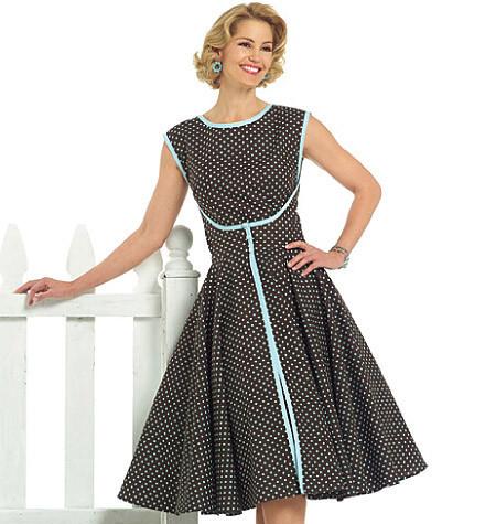 retro wrap dress pattern 1940's Wrap Dress PDF Sewing Pattern
