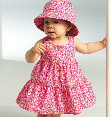 B5017 Infants' Top, Dress, Panties, Shorts, Pants & Hat from Jaycotts Sewing Supplies