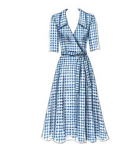 B5030 Misses' Dress, Belt & Sash | Easy from Jaycotts Sewing Supplies