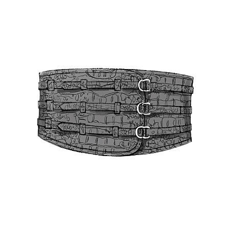 B5371 Misses'/Men's Historical Wrist Bracers, Corset, Belt & Pouches from Jaycotts Sewing Supplies