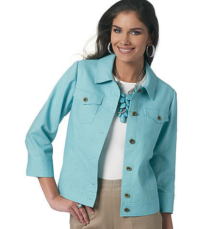 Butterick Pattern: B5616 Misses' Jacket — Jaycotts.co.uk - Sewing Supplies