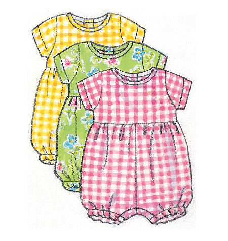 B5624 Infants' Dress, Jumper, Romper, Jumpsuit, Panties, Hat & Bag from Jaycotts Sewing Supplies