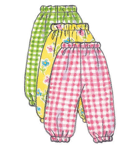 B5624 Infants' Dress, Jumper, Romper, Jumpsuit, Panties, Hat & Bag from Jaycotts Sewing Supplies