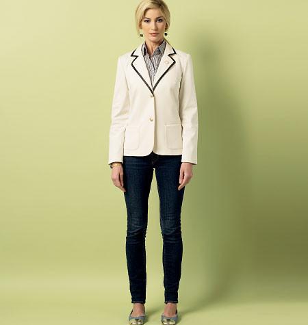 Butterick Patterns 6522 B5 - Patron Couture Combinaison Et Écharpe Femme - Tailles 36-44