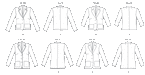 Patron de veste Butterick 5926, veste chic, Mercerie - Jaspe Couture Patron de veste Butterick 5926, veste chic, Mercerie - Jaspe Couture
