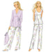 B5963 Misses' Pattern Sleepwear Set | Easy from Jaycotts Sewing Supplies