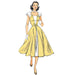B6211 Misses' Retro Dress and Belt from Jaycotts Sewing Supplies