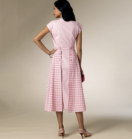 B6212 Misses' Retro Dress from Jaycotts Sewing Supplies