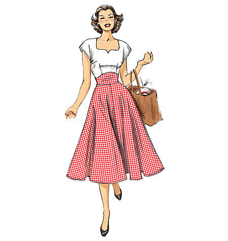 B6212 Misses' Retro Dress from Jaycotts Sewing Supplies