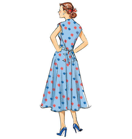 B6212 Misses' Retro Dress from Jaycotts Sewing Supplies