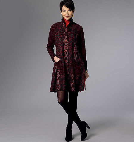 B6254 Misses' Coat Dress from Jaycotts Sewing Supplies