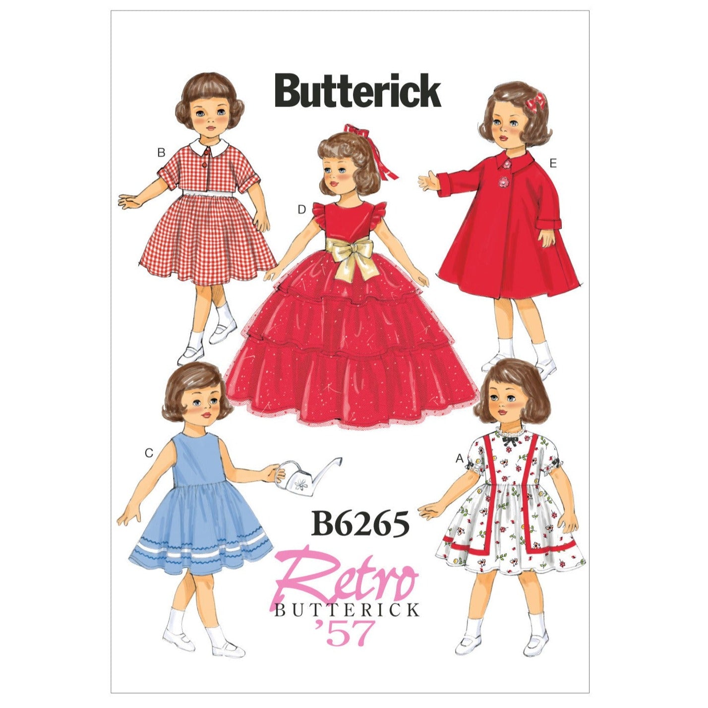 B6265 18" Doll Clothes from Jaycotts Sewing Supplies