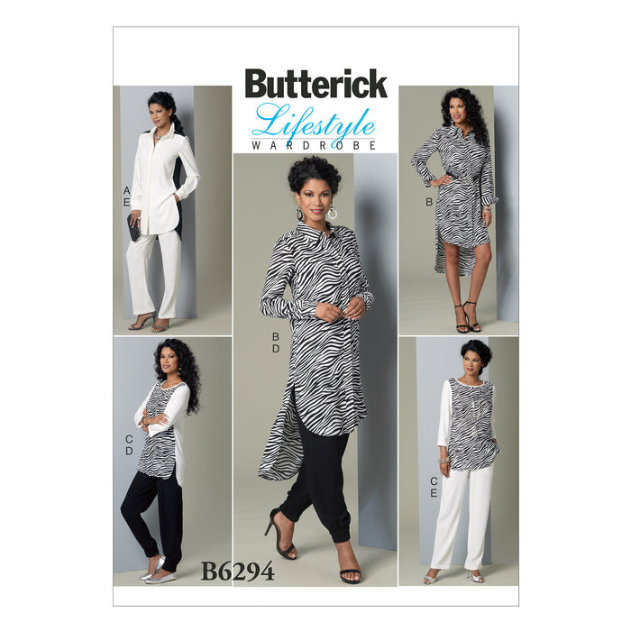 B6294  Misses' Tunic and Pants from Jaycotts Sewing Supplies