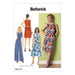 Butterick 6351 Open-Back, Tulip-Detail Dresses and Jumpsuit Pattern from Jaycotts Sewing Supplies