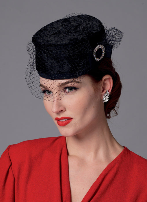 B6397 Misses' Hats in Four Styles from Jaycotts Sewing Supplies