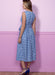 B6446 Misses' Pleated Wrap Dresses with Sash from Jaycotts Sewing Supplies