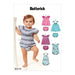 B6549 Infants Romper, Dress and Panties Pattern from Jaycotts Sewing Supplies