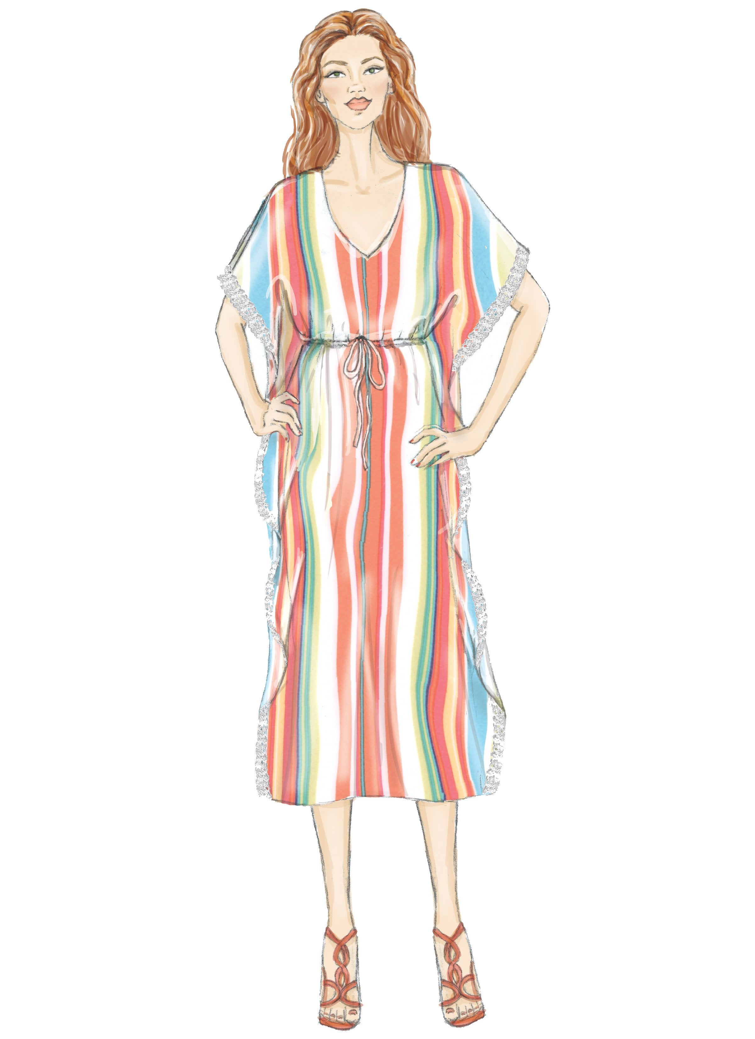 Butterick Patterns 6498 Haut Et Pantalon Pour Femme, Tailles XXL-6X, Mouchoir, Multicolore, 17 X 0,5 X 22 Cm Butterick Patterns 6498 Haut Et Pantalon Pour Femme, Tailles XXL-6X, Mouchoir, Multicolore, 17 X 0,5 X 22 Cm
