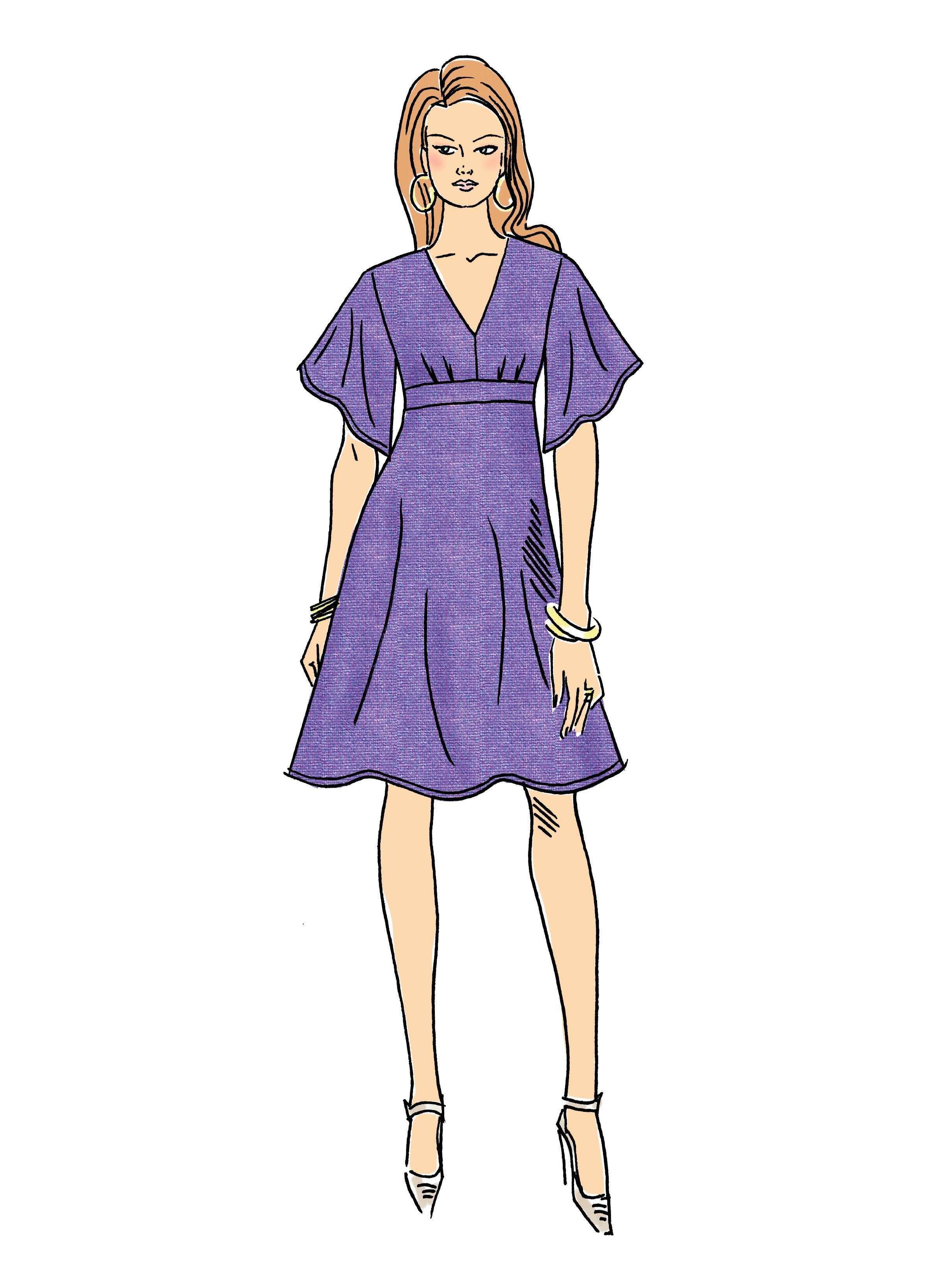 Butterick B6623 Misses' Dress sewing pattern from Jaycotts Sewing Supplies