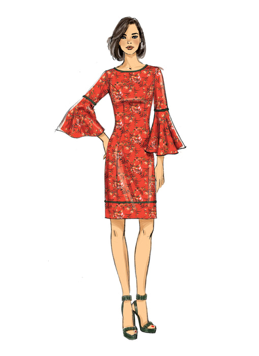 Butterick B6624 Misses'/ Women's/ Petite Dress sewing pattern from Jaycotts Sewing Supplies