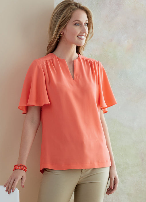 Butterick B6688 Misses' Tops | Easy from Jaycotts Sewing Supplies