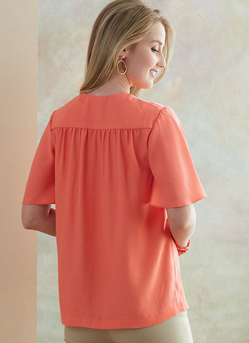 Butterick B6688 Misses' Tops | Easy from Jaycotts Sewing Supplies