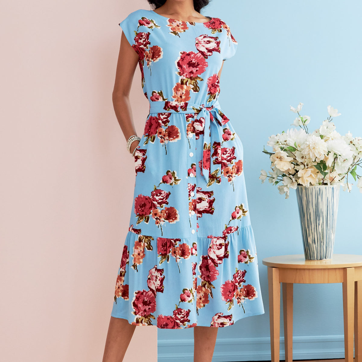 Shop Butterick Sewing Pattern 6722 Misses' Dresses at Jaycotts ...