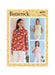 Butterick Sewing Pattern 6751 Misses'/Misses' Petite Pullover Tops from Jaycotts Sewing Supplies