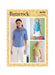 Butterick Sewing Pattern 6753 Misses'/Misses' Petite Button-Down Shirts from Jaycotts Sewing Supplies