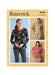 Butterick Sewing Pattern 6754 Misses' Keyhole-Closure Tops from Jaycotts Sewing Supplies