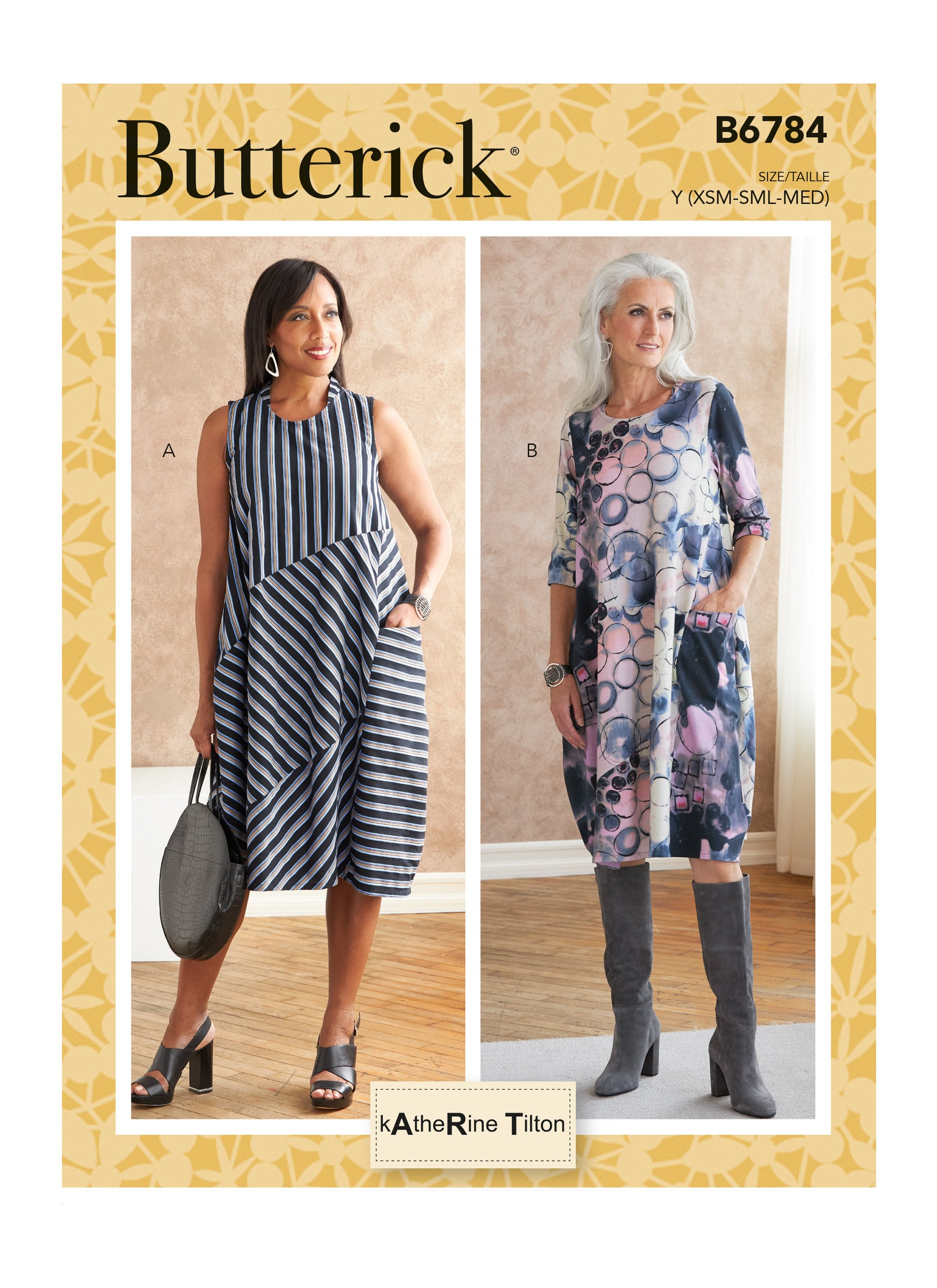 Butterick 6784 Misses' Dress sewing pattern from Jaycotts Sewing Supplies