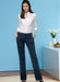 Butterick 6800 Misses' Four-Pocket Jeans and Trousers sewing pattern from Jaycotts Sewing Supplies