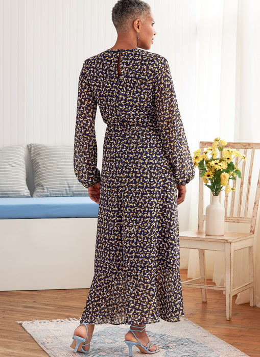 butterick maxi dress patterns Sewing an Easy Maxi Dress with Butterick 6330 for the #Sewmaxiformothersday Challenge