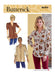 Butterick sewing pattern 6855 Misses' Top from Jaycotts Sewing Supplies