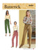 Butterick sewing pattern 6864 Misses' Pants and Sash from Jaycotts Sewing Supplies