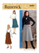 Butterick sewing pattern 6866 Misses' Skirt and Sash from Jaycotts Sewing Supplies