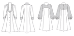 Butterick sewing pattern 6868 Misses' and Women's Coat and Dress from Jaycotts Sewing Supplies