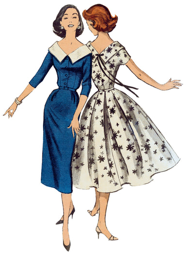 Butterick 6870  Dress and Belt sewing pattern from Jaycotts Sewing Supplies
