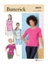 Butterick 6874 Knit Tops sewing pattern from Jaycotts Sewing Supplies
