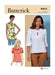 Butterick 6876 Tunic with Sash and Top sewing pattern from Jaycotts Sewing Supplies